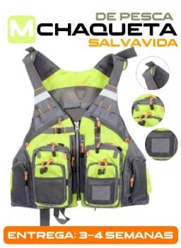 Chaqueta de Pesca Salvavidas