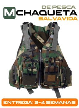 Chaleco de Pesca Salvavidas