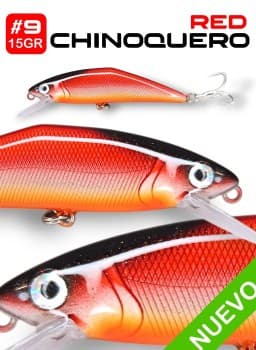 MInnow Chinokero Red 9cm - 15gr