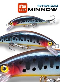 Minnow Stream 5cm  - 4gr.