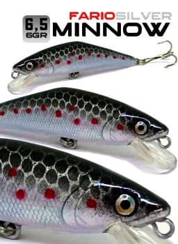 Minnow Fario Silver 6,5cm - 6gr.