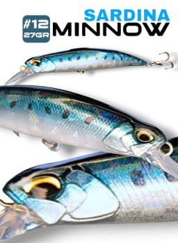 Minnow Sardina Blue 12cm - 27gr.